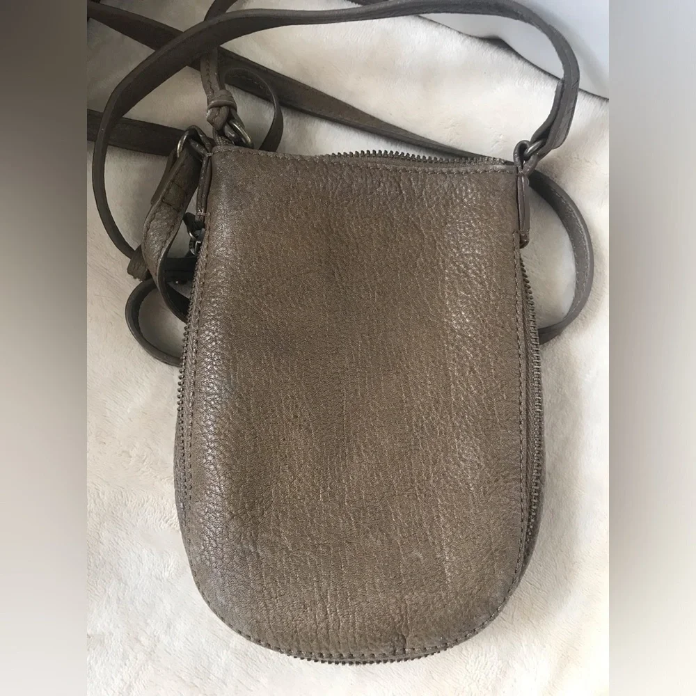 We The Free Brown Crossbody Phone Pouch